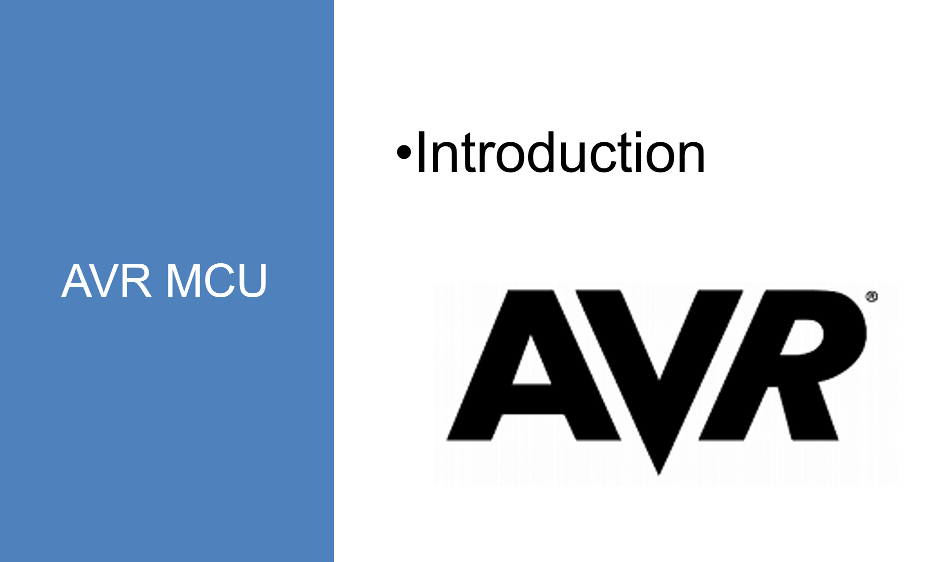 getting started with avr