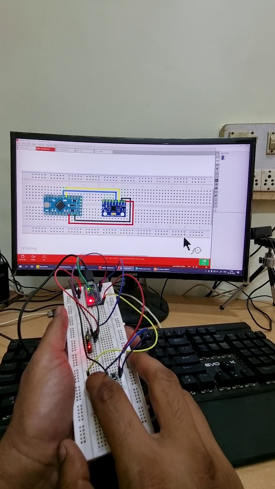 Arduino pro micro based 3d mouse project