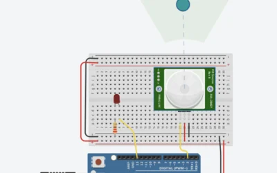 How to interface a PIR (Passive Infrared) sensor with an Arduino: